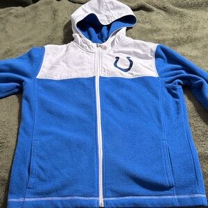 NFL Blue and White Women's Hoodie